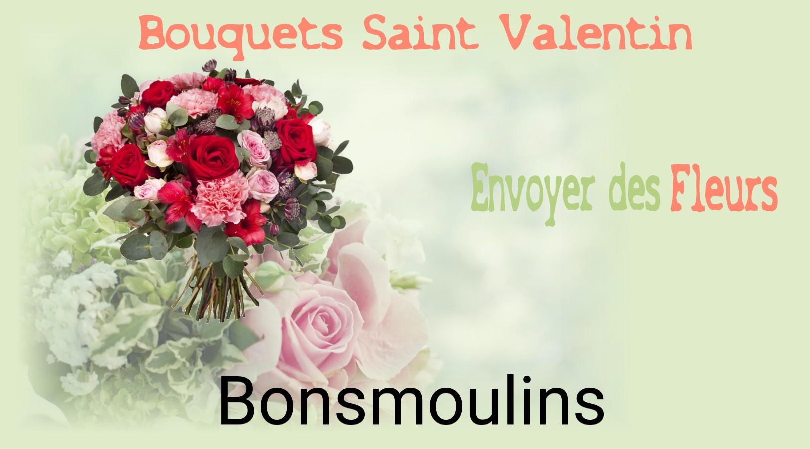 Roses de Saint-Valentin livrées à Bonsmoulins
